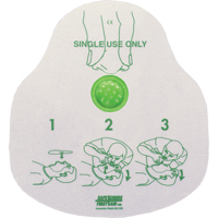 CPR Faceshield, Single Use Faceshield, Class 2 St. Lawrence Industrial & Safety Supply
