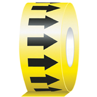Directional Flow Arrow Tapes, 104', Black on Yellow St. Lawrence Industrial & Safety Supply
