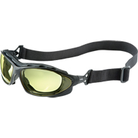 Uvex HydroShield&reg; Seismic&reg; Safety Goggles, Amber Lens, Anti-Fog/Anti-Scratch, Closed Vent St. Lawrence Industrial & Safety Supply