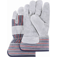 Premium Quality Fitters Gloves, Large, Split Cowhide Palm, Cotton Inner Lining St. Lawrence Industrial & Safety Supply