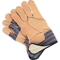 Gant pour ajusteur doubl&eacute;s pour l'hiver r&eacute;sistant &agrave; l'abrasion, Grand, Paume en Cuir fleur de vache, Doublure en Molleton de coton St. Lawrence Industrial & Safety Supply