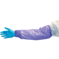 Manches l&eacute;g&egrave;res, Longueur de 18", Vinyle, Bleu St. Lawrence Industrial & Safety Supply