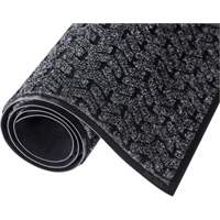 Tapis de couloir Tire-Track, Essuie-pieds/grattoir, 4' x 6' x 3/8", Charbon St. Lawrence Industrial & Safety Supply