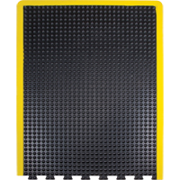 Anti-Fatigue Dome Matting, Bubbled, 3' x 4' x 1/2", Black, Rubber St. Lawrence Industrial & Safety Supply