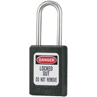 Cadenas de s&eacute;curit&eacute; S31 Zenex, Noir, Cl&eacute;s identiques, Thermoplastique, Largeur de 1-3/8" St. Lawrence Industrial & Safety Supply