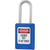 Cadenas de s&eacute;curit&eacute; S31 Zenex, Bleu, Cl&eacute;s identiques, Thermoplastique, Largeur de 1-3/8" St. Lawrence Industrial & Safety Supply