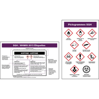 GHS/WHMIS 2015 Wallet Card St. Lawrence Industrial & Safety Supply
