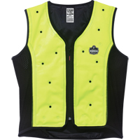 Vestes refroidissantes &agrave; &eacute;vaporation s&egrave;che Chill-Its 6685, Moyen, Jaune lime haute visibilit&eacute; St. Lawrence Industrial & Safety Supply