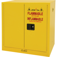Armoire pour produits inflammables, 22 gal., 2 Porte(s), 35" La x 35" h x 22" p St. Lawrence Industrial & Safety Supply