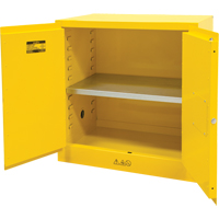 Armoire pour produits inflammables, 22 gal., 2 Porte(s), 35" La x 35" h x 22" p St. Lawrence Industrial & Safety Supply