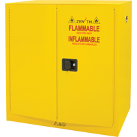 Armoire pour produits inflammables, 30 gal., 2 Porte(s), 43" La x 44" h x 18" p St. Lawrence Industrial & Safety Supply