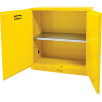 Armoire pour produits inflammables, 30 gal., 2 Porte(s), 43" La x 44" h x 18" p St. Lawrence Industrial & Safety Supply