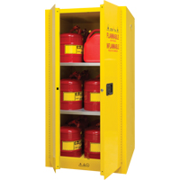 Armoire pour produits inflammables, 60 gal., 2 Porte(s), 34" La x 65" h x 34" p St. Lawrence Industrial & Safety Supply