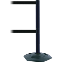 Dual Line Heavy Duty Receiver Post, 38" High, Red St. Lawrence Industrial & Safety Supply
