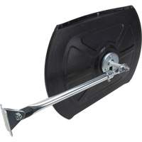 Miroir convexe rectangulaire/rond avec bras t&eacute;lescopique, 12" h x 18" la, Int&eacute;rieur/Ext&eacute;rieur St. Lawrence Industrial & Safety Supply