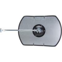 Miroir convexe rectangulaire/rond avec bras t&eacute;lescopique, 12" h x 18" la, Int&eacute;rieur/Ext&eacute;rieur St. Lawrence Industrial & Safety Supply