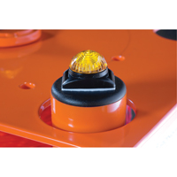 Lights for Portable Safety Zone Barrier St. Lawrence Industrial & Safety Supply