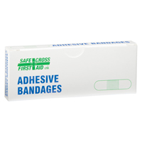 Bandages, Rectangular/Square, 3", Plastic, Non-Sterile St. Lawrence Industrial & Safety Supply