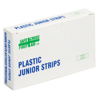 Junior Strips Bandages, Rectangular/Square, 1-1/2", Plastic, Non-Sterile St. Lawrence Industrial & Safety Supply