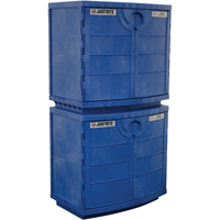 Polyethylene Corrosive/Acid Cabinet, 24 gal., 36" x 35" x 25" St. Lawrence Industrial & Safety Supply