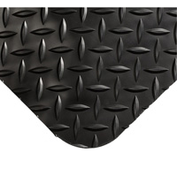 Smart Mats No.497, Diamond, 4' x 10' x 1", Black, PVC/Urethane St. Lawrence Industrial & Safety Supply