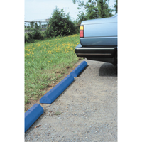 Butoirs pour voitures, Plastique, 6' l, Bleu St. Lawrence Industrial & Safety Supply