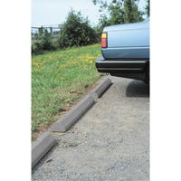 Butoirs pour voitures, Plastique, 6' l, Gris St. Lawrence Industrial & Safety Supply