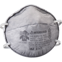 8247 Particulate Respirators, R95, NIOSH Certified St. Lawrence Industrial & Safety Supply