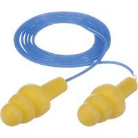 E-A-R Ultrafit Premolded Earplugs, Corded, Bulk - Polybag, 25 dB NRR, One-Size St. Lawrence Industrial & Safety Supply