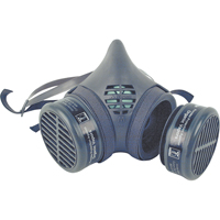 Respirateur &agrave; demi-masque assembl&eacute; de la s&eacute;rie 8000, &eacute;lastom&egrave;re/Thermoplastique, Moyen St. Lawrence Industrial & Safety Supply