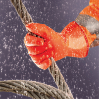 Gants Polar Grip 23-700, 9/Grand, R&ecirc;vetement PVC, Enveloppe en Nylon St. Lawrence Industrial & Safety Supply