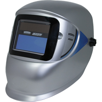 WH40 Variable ADF Welding Helmet, 3.77" L x 1.65" W View Area, 9 - 13 Shade Range, Silver St. Lawrence Industrial & Safety Supply