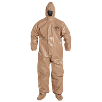 Combinaison de protection Tychem 5000 avec capuchon, Petit, Brun St. Lawrence Industrial & Safety Supply