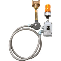 Syst&egrave;me dalarme pour les douches durgence et les installations de lavage des yeux St. Lawrence Industrial & Safety Supply