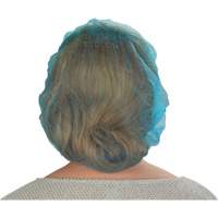Bonnets bouffants non tiss&eacute;s, Polypropyl&egrave;ne, 21"/Grand, Bleu St. Lawrence Industrial & Safety Supply