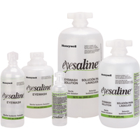 Saline Eyewash Bottles, Full Bottle, 32 oz. St. Lawrence Industrial & Safety Supply