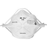 9105S VFlex Particulate Respirators, N95, NIOSH Certified, Small St. Lawrence Industrial & Safety Supply