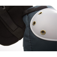 Genouill&egrave;res flexibles, Style Boucles et crochets, Prot&egrave;ge-genoux Plastique, Tampons Mousse St. Lawrence Industrial & Safety Supply