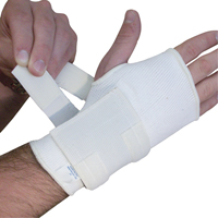 Ambidextrous Wrist Supports, Cotton/Elastic, Small St. Lawrence Industrial & Safety Supply