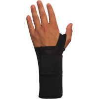 Dual Elastic Wrist Supports, Elastic, Left Hand, Small St. Lawrence Industrial & Safety Supply