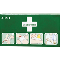 Cederroth 4-in-1 Bloodstopper, 9" L x 5-1/2" W St. Lawrence Industrial & Safety Supply