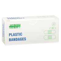 Bandages, Assorted, Plastic, Sterile St. Lawrence Industrial & Safety Supply