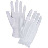 Parade/Waiter's Gloves, Cotton, Hemmed Cuff, Small St. Lawrence Industrial & Safety Supply