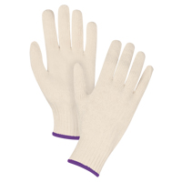 Gants en tricot d'usage standard, Poly/coton, Calibre 7, T-petit St. Lawrence Industrial & Safety Supply
