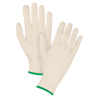 Gants en tricot d'usage standard, Poly/coton, Calibre 7, Moyen St. Lawrence Industrial & Safety Supply