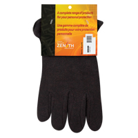 Jersey Gloves, Large, Brown, Red Fleece, Slip-On St. Lawrence Industrial & Safety Supply