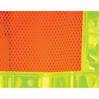Veste de s&eacute;curit&eacute; pour la circulation d&eacute;tachable en cinq points, Orange haute visibilit&eacute;, Moyen, Polyester St. Lawrence Industrial & Safety Supply