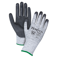 Gants &eacute;lastiques sans coutures r&eacute;sistants &agrave; la coupe, Taille Moyen/8, Calibre 13, Rev&ecirc;tement Polyur&eacute;thane, Enveloppe en PEHP, ANSI/ISEA 105 niveau 4/EN 388 niveau 5 St. Lawrence Industrial & Safety Supply