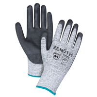 Gants &eacute;lastiques sans coutures r&eacute;sistants &agrave; la coupe, Taille T-Grand/10, Calibre 13, Rev&ecirc;tement Polyur&eacute;thane, Enveloppe en PEHP, ANSI/ISEA 105 niveau 4/EN 388 niveau 5 St. Lawrence Industrial & Safety Supply
