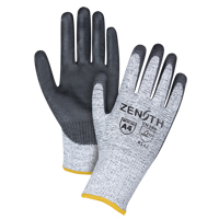 Gants &eacute;lastiques sans coutures r&eacute;sistants &agrave; la coupe, Taille 2T-Grand/11, Calibre 13, Rev&ecirc;tement Polyur&eacute;thane, Enveloppe en PEHP, ANSI/ISEA 105 niveau 4/EN 388 niveau 5 St. Lawrence Industrial & Safety Supply